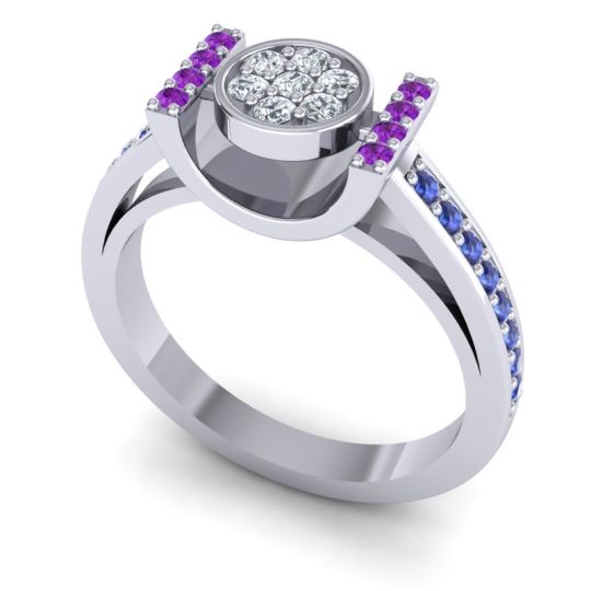 Statement Floral Pave Inodaya Ring