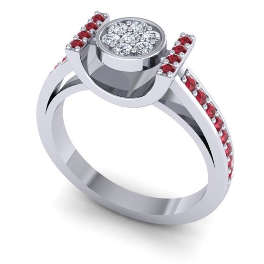 Statement Floral Pave Inodaya Ring