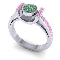 Statement Floral Pave Inodaya Ring