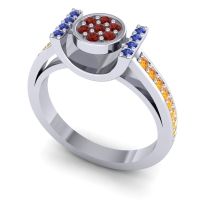 Statement Floral Pave Inodaya Ring