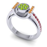 Statement Floral Pave Inodaya Ring