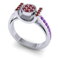 Statement Floral Pave Inodaya Ring