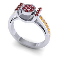 Statement Floral Pave Inodaya Ring