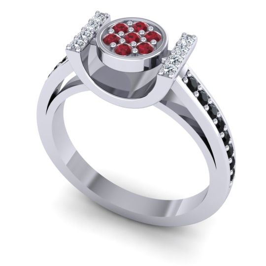 Statement Floral Pave Inodaya Ring