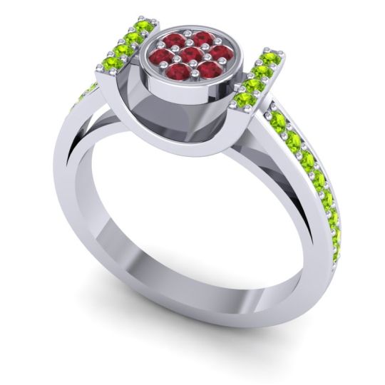 Statement Floral Pave Inodaya Ring