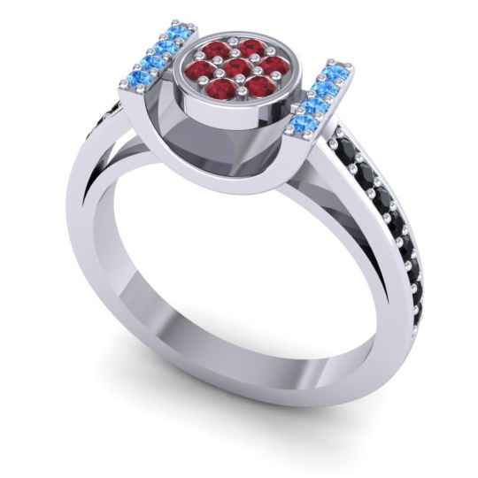 Statement Floral Pave Inodaya Ring