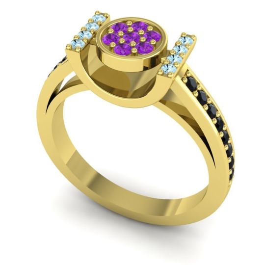 Statement Floral Pave Inodaya Ring