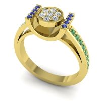 Statement Floral Pave Inodaya Ring