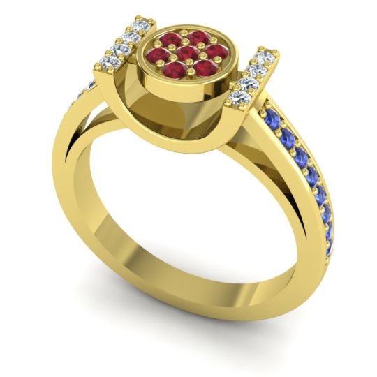 Statement Floral Pave Inodaya Ring