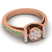 Statement Floral Pave Inodaya Ring