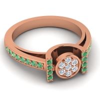Statement Floral Pave Inodaya Ring