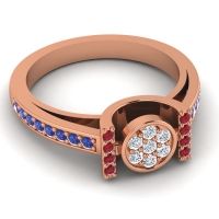 Statement Floral Pave Inodaya Ring