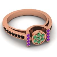 Statement Floral Pave Inodaya Ring