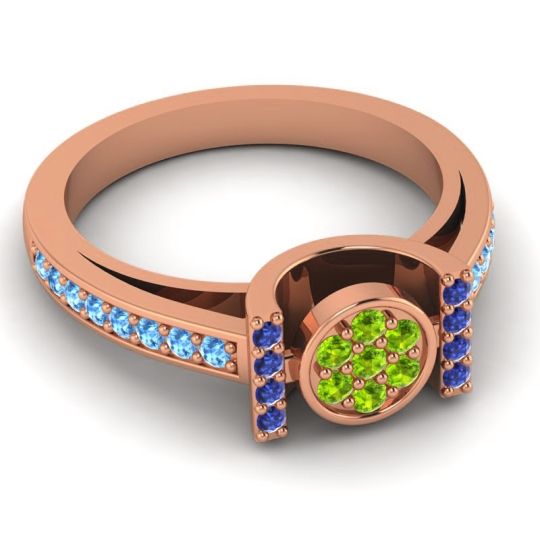 Statement Floral Pave Inodaya Ring