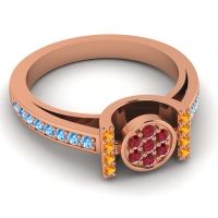 Statement Floral Pave Inodaya Ring