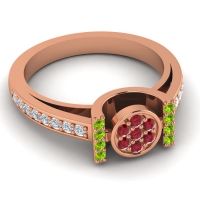 Statement Floral Pave Inodaya Ring