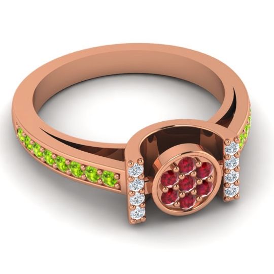 Statement Floral Pave Inodaya Ring
