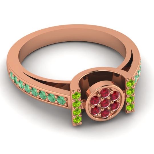Statement Floral Pave Inodaya Ring