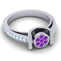 Statement Floral Pave Inodaya Ring