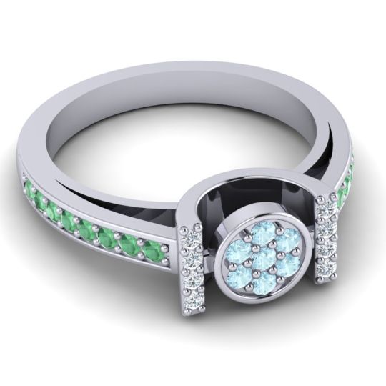 Statement Floral Pave Inodaya Ring