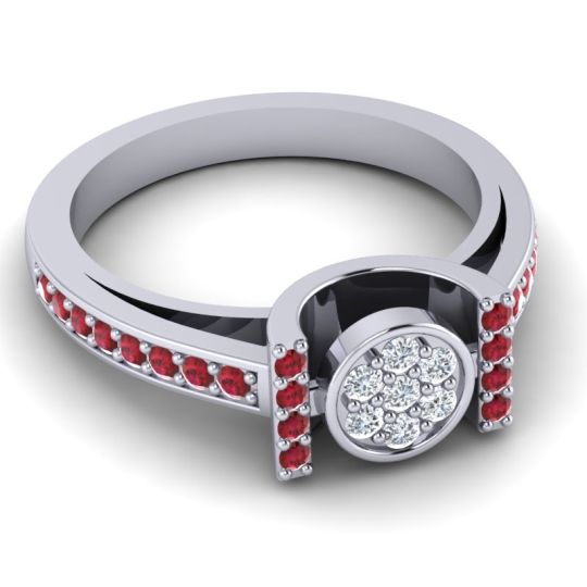 Statement Floral Pave Inodaya Ring