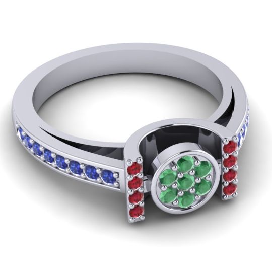 Statement Floral Pave Inodaya Ring