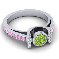 Statement Floral Pave Inodaya Ring