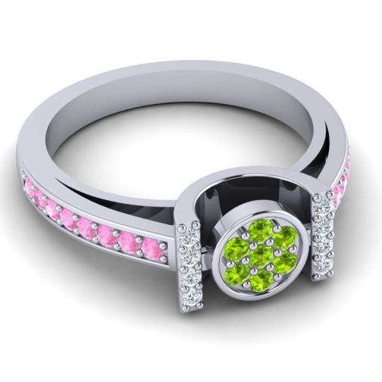 Statement Floral Pave Inodaya Ring