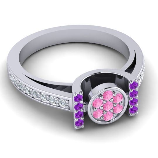 Statement Floral Pave Inodaya Ring