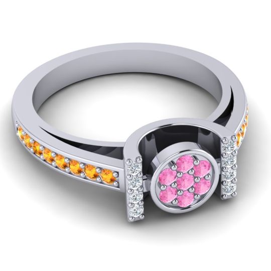 Statement Floral Pave Inodaya Ring