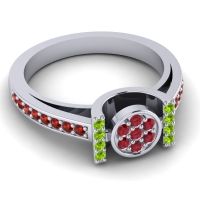 Statement Floral Pave Inodaya Ring