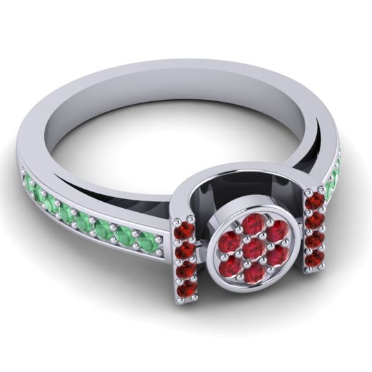 Statement Floral Pave Inodaya Ring