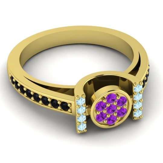 Statement Floral Pave Inodaya Ring