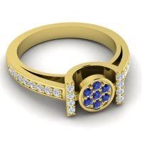 Statement Floral Pave Inodaya Ring