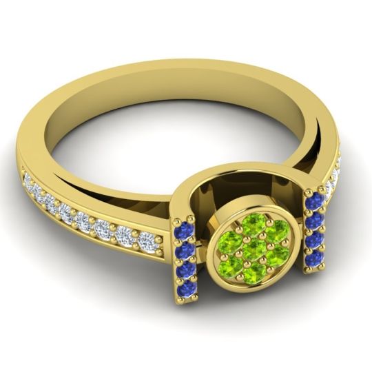 Statement Floral Pave Inodaya Ring