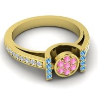 Statement Floral Pave Inodaya Ring