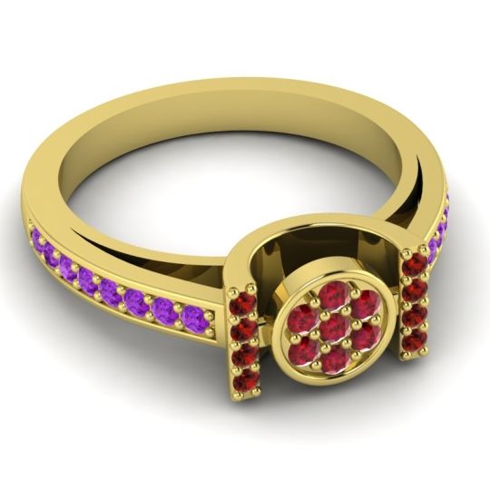 Statement Floral Pave Inodaya Ring