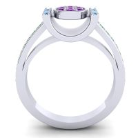 Statement Floral Pave Inodaya Ring