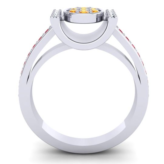 Statement Floral Pave Inodaya Ring