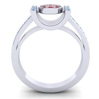 Statement Floral Pave Inodaya Ring