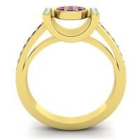 Statement Floral Pave Inodaya Ring