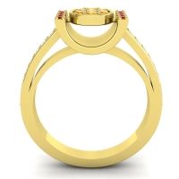 Statement Floral Pave Inodaya Ring