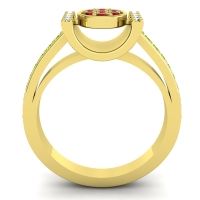 Statement Floral Pave Inodaya Ring