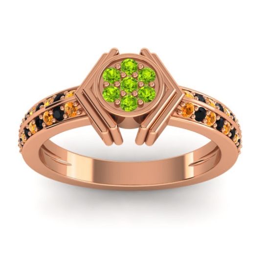 Simple Floral Art Deco Kusumina Ring