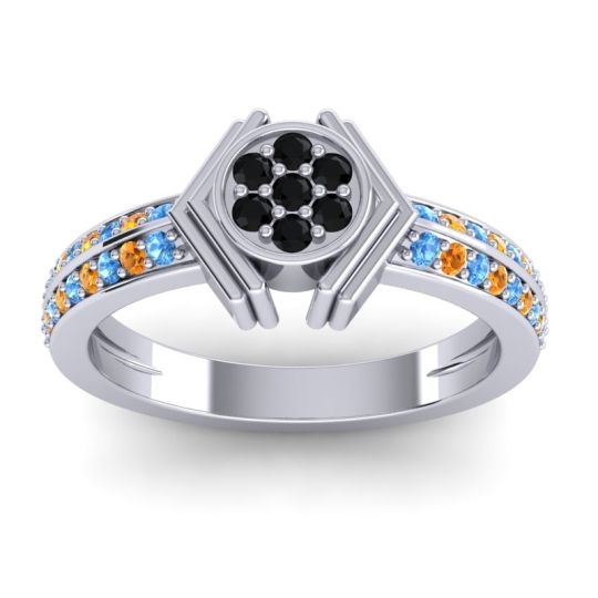 Simple Floral Art Deco Kusumina Ring