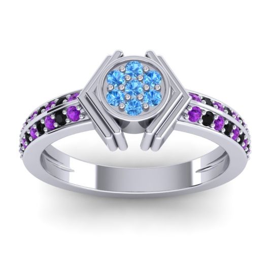 Simple Floral Art Deco Kusumina Ring