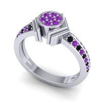 Simple Floral Art Deco Kusumina Ring
