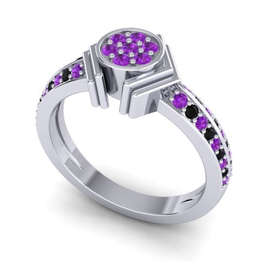 Simple Floral Art Deco Kusumina Ring