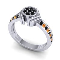 Simple Floral Art Deco Kusumina Ring