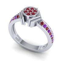 Simple Floral Art Deco Kusumina Ring